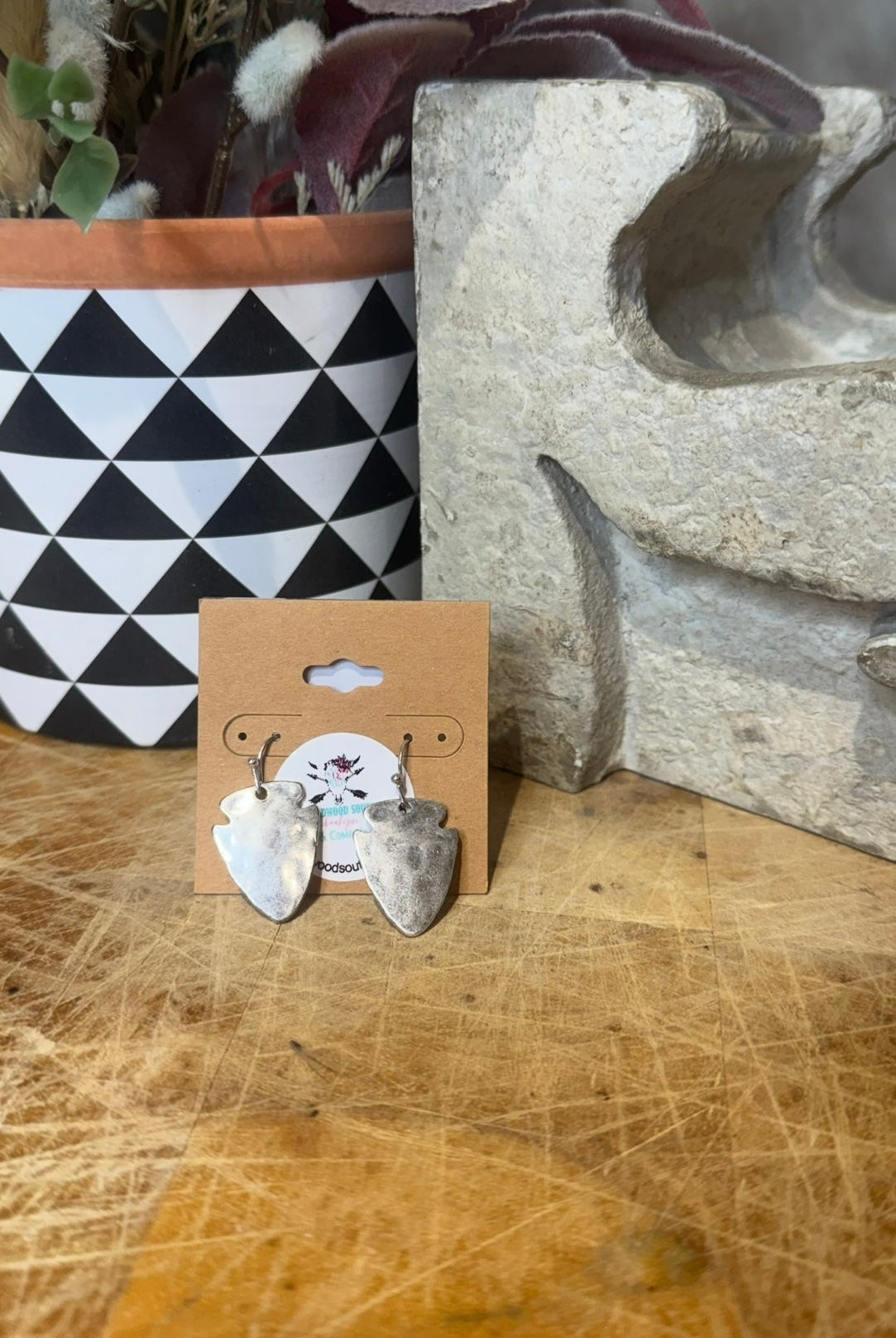Arrowhead Dangle Earrings - Deadwood South Boutique & Company LLC