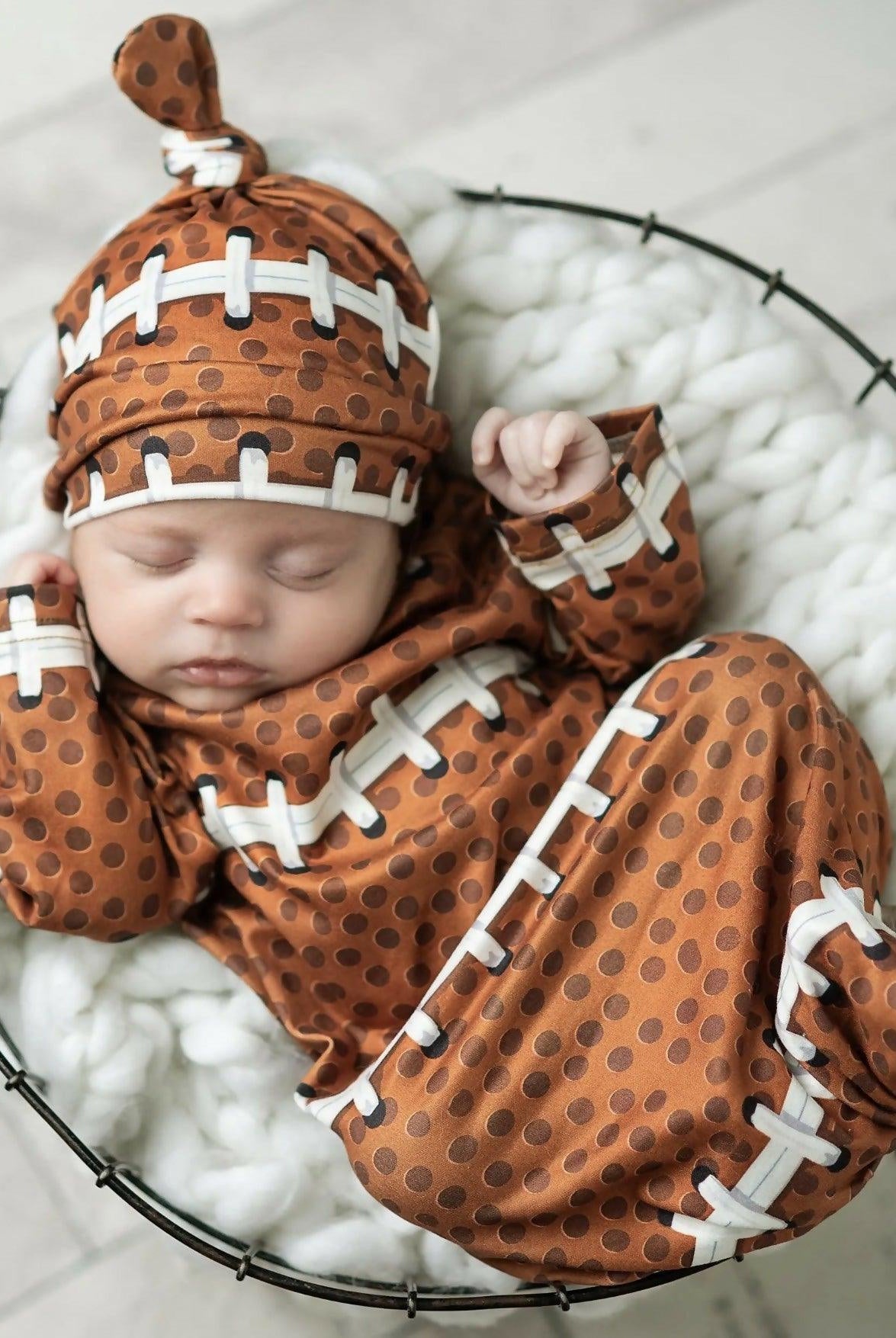 Baby Gowns w/matching Hat/Bow - Deadwood South Boutique & Company LLC