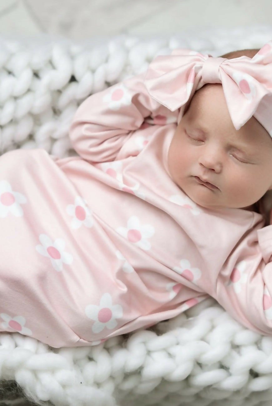 Baby Gowns w/matching Hat/Bow - Deadwood South Boutique & Company LLC
