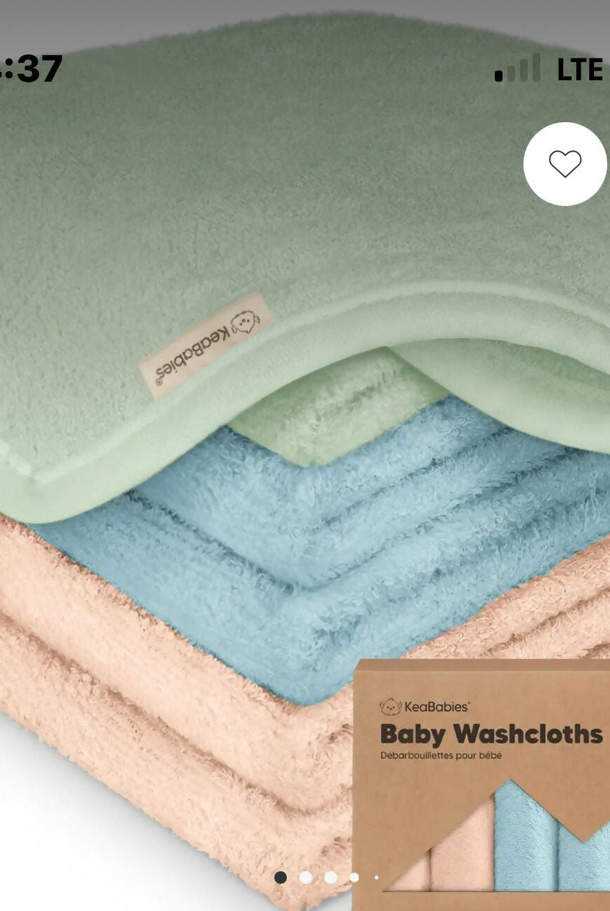Baby Washcloths - Deadwood South Boutique & Company LLC