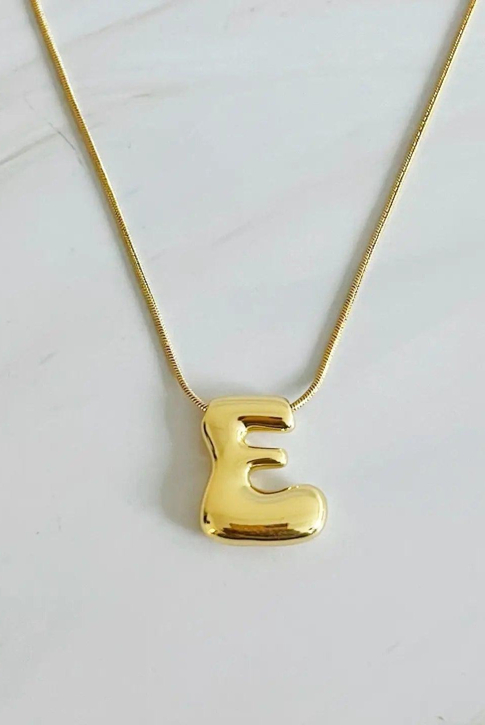 Bailey Bubble Letter Necklace - Deadwood South Boutique & Company LLC