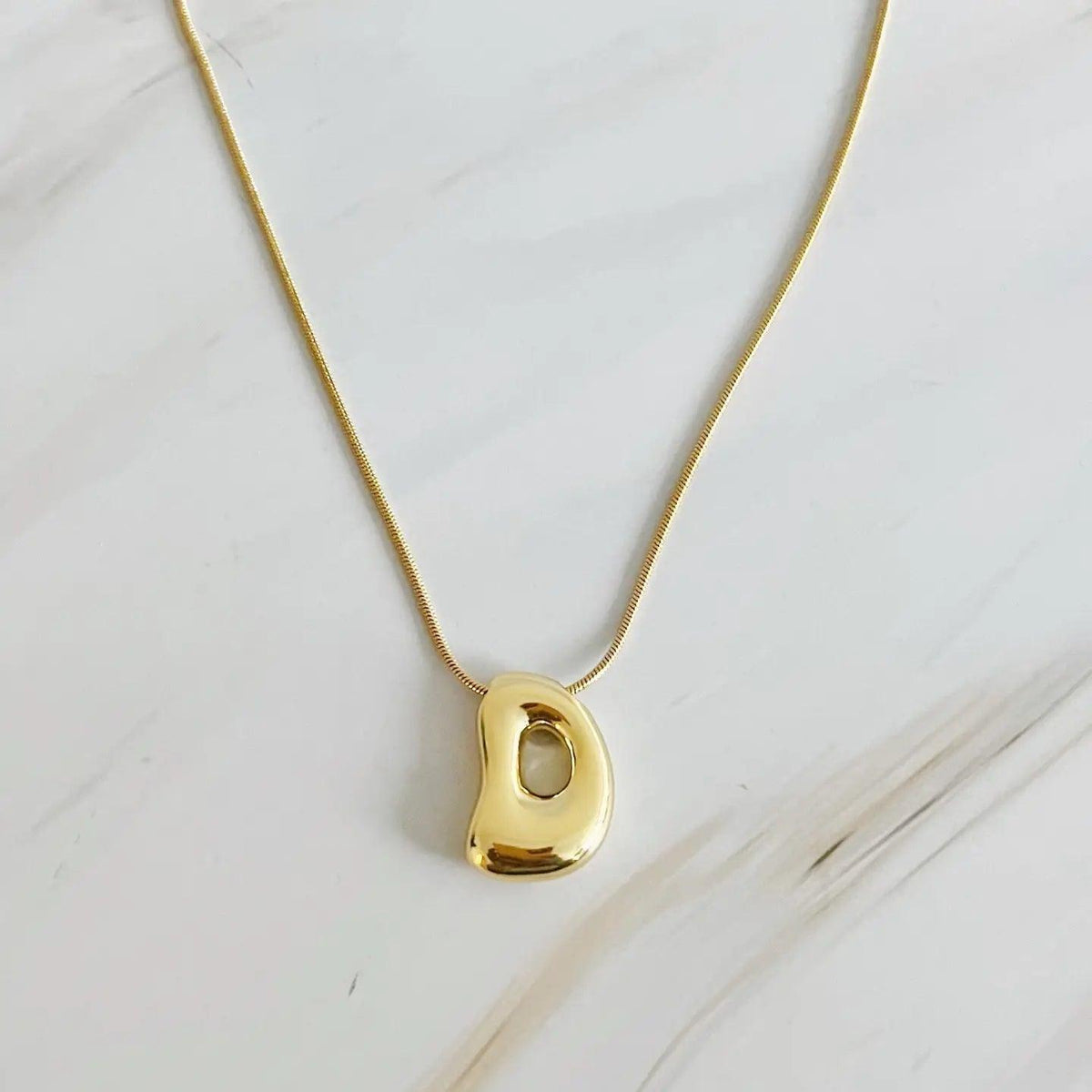 Bailey Bubble Letter Necklace - Deadwood South Boutique & Company LLC