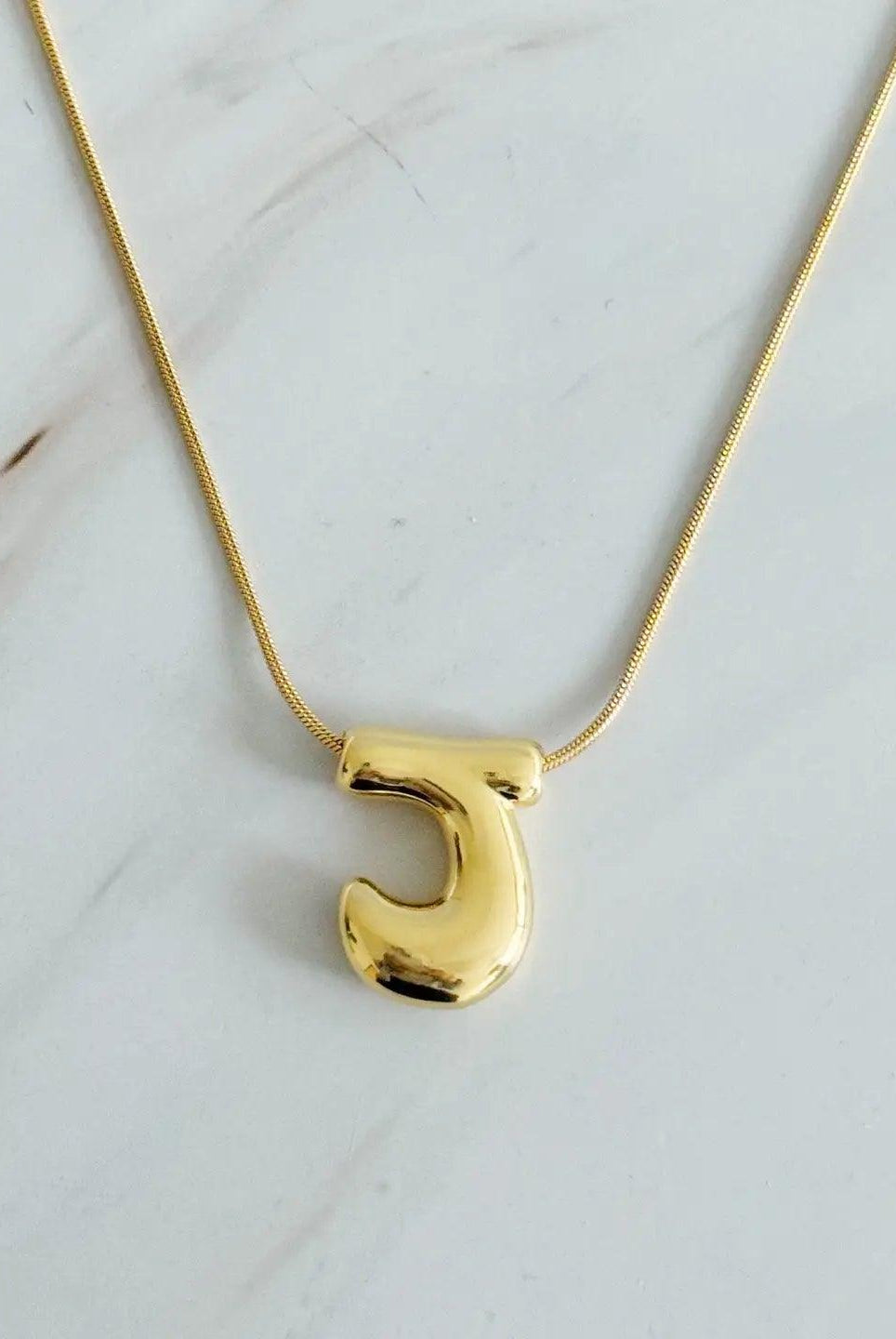 Bailey Bubble Letter Necklace - Deadwood South Boutique & Company LLC