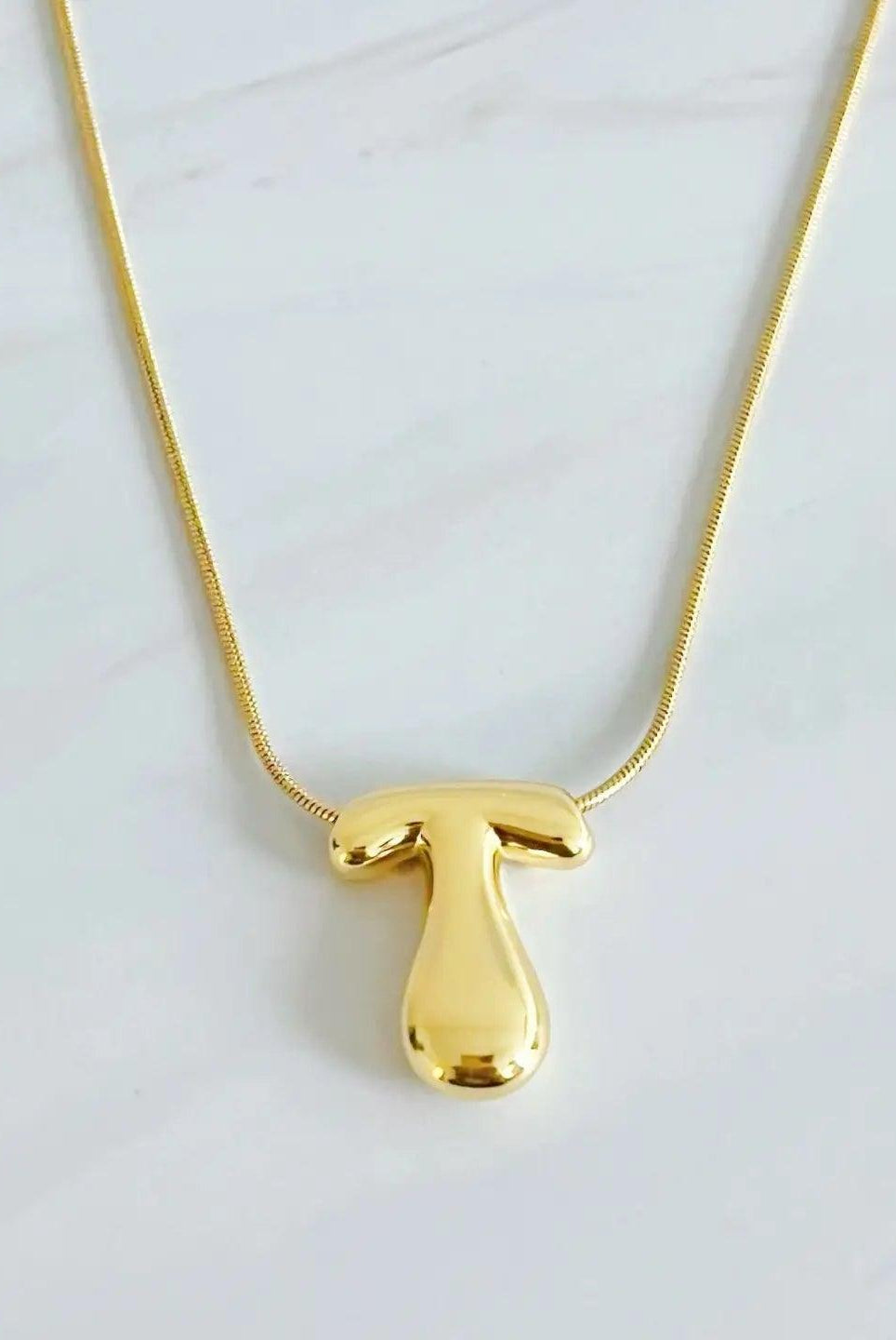 Bailey Bubble Letter Necklace - Deadwood South Boutique & Company LLC