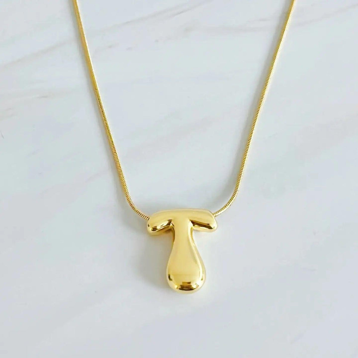 Bailey Bubble Letter Necklace - Deadwood South Boutique & Company LLC
