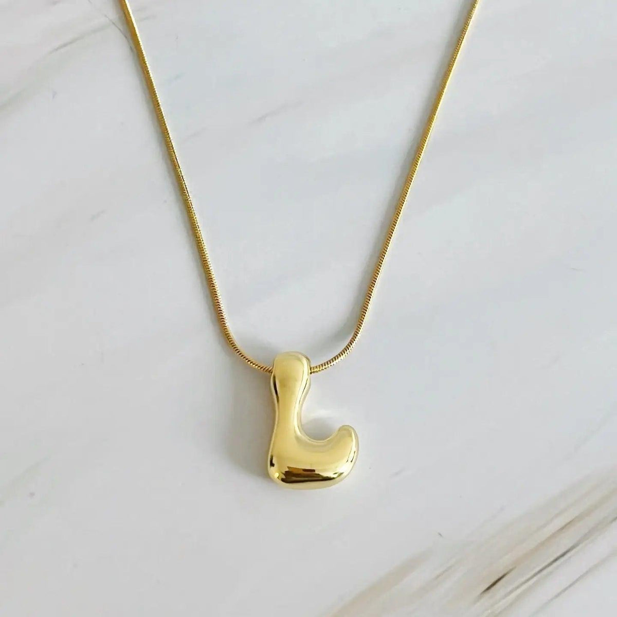 Bailey Bubble Letter Necklace - Deadwood South Boutique & Company LLC