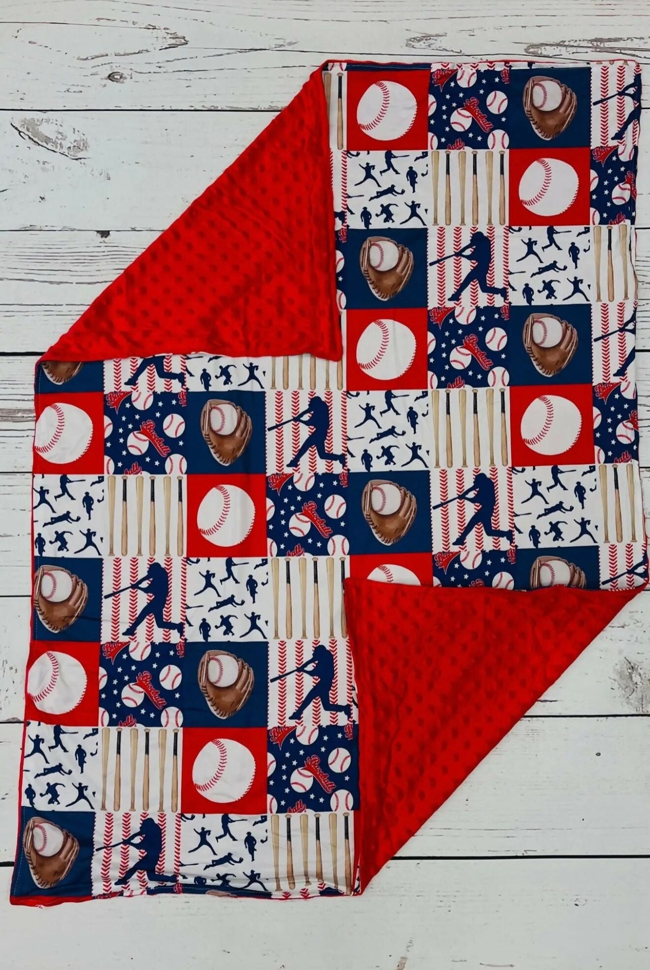 Baseball Blanket - Deadwood South Boutique & Company LLC