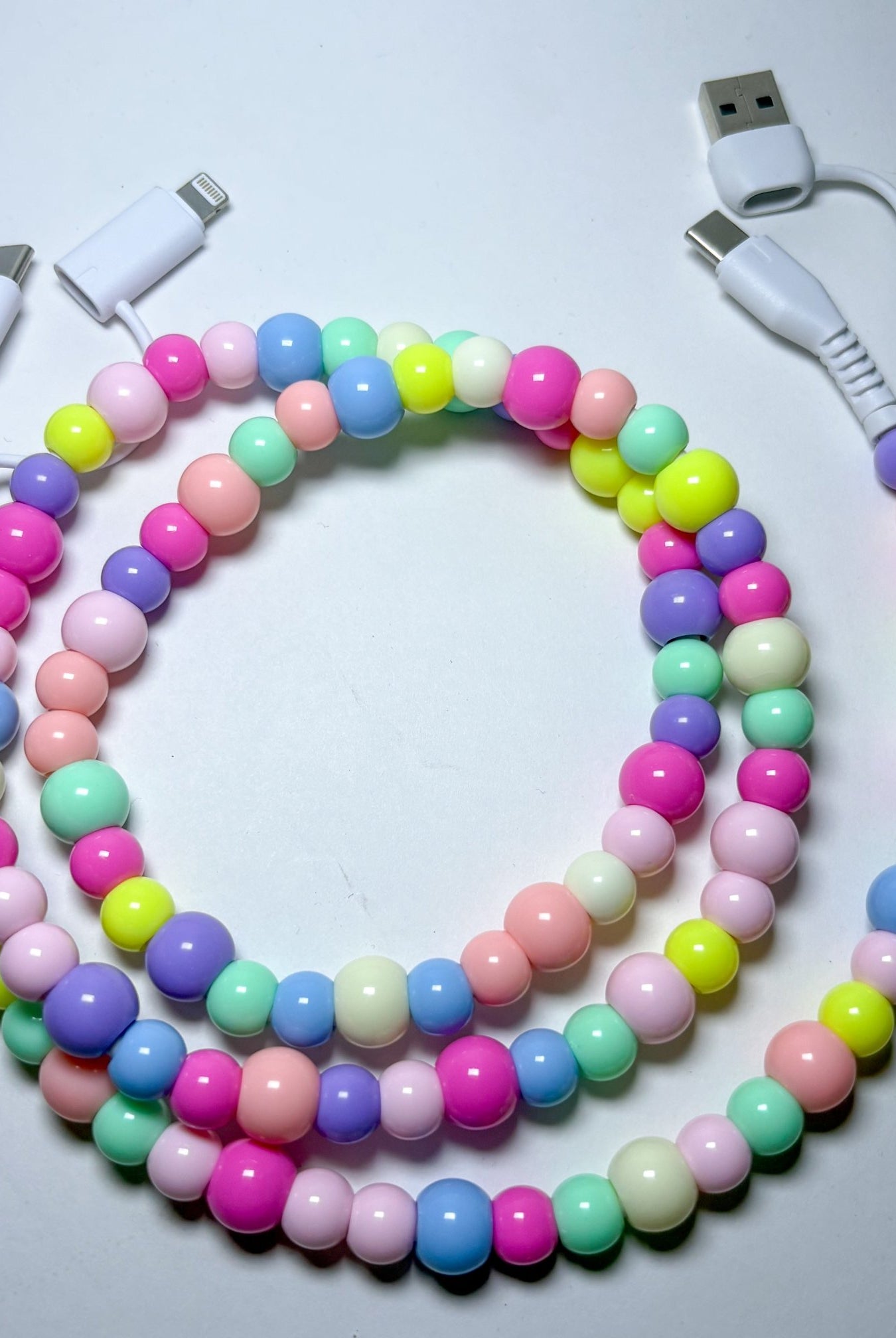 Beaded Phone Chargers - Deadwood South Boutique & Company LLC