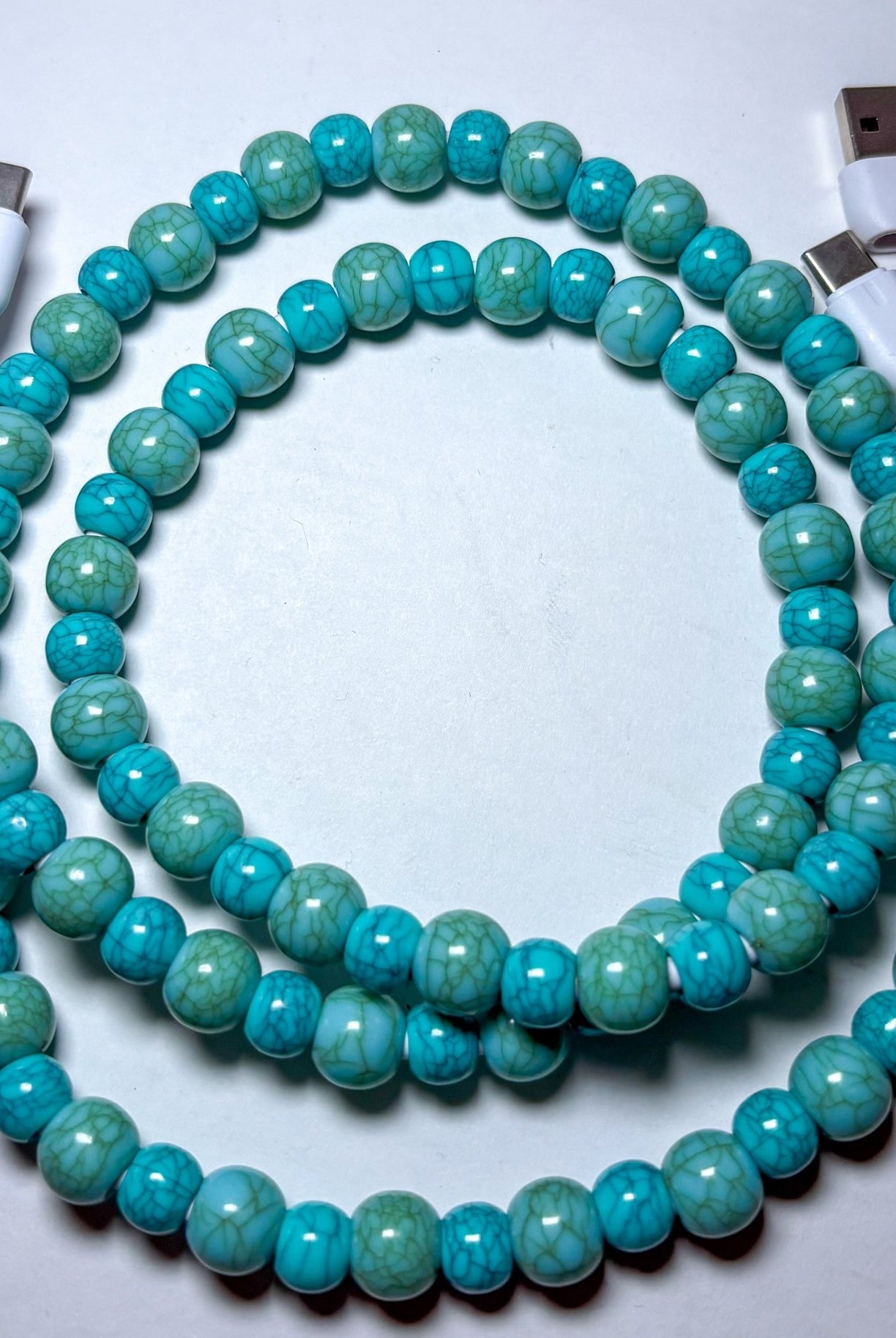 Beaded Phone Chargers - Deadwood South Boutique & Company LLC