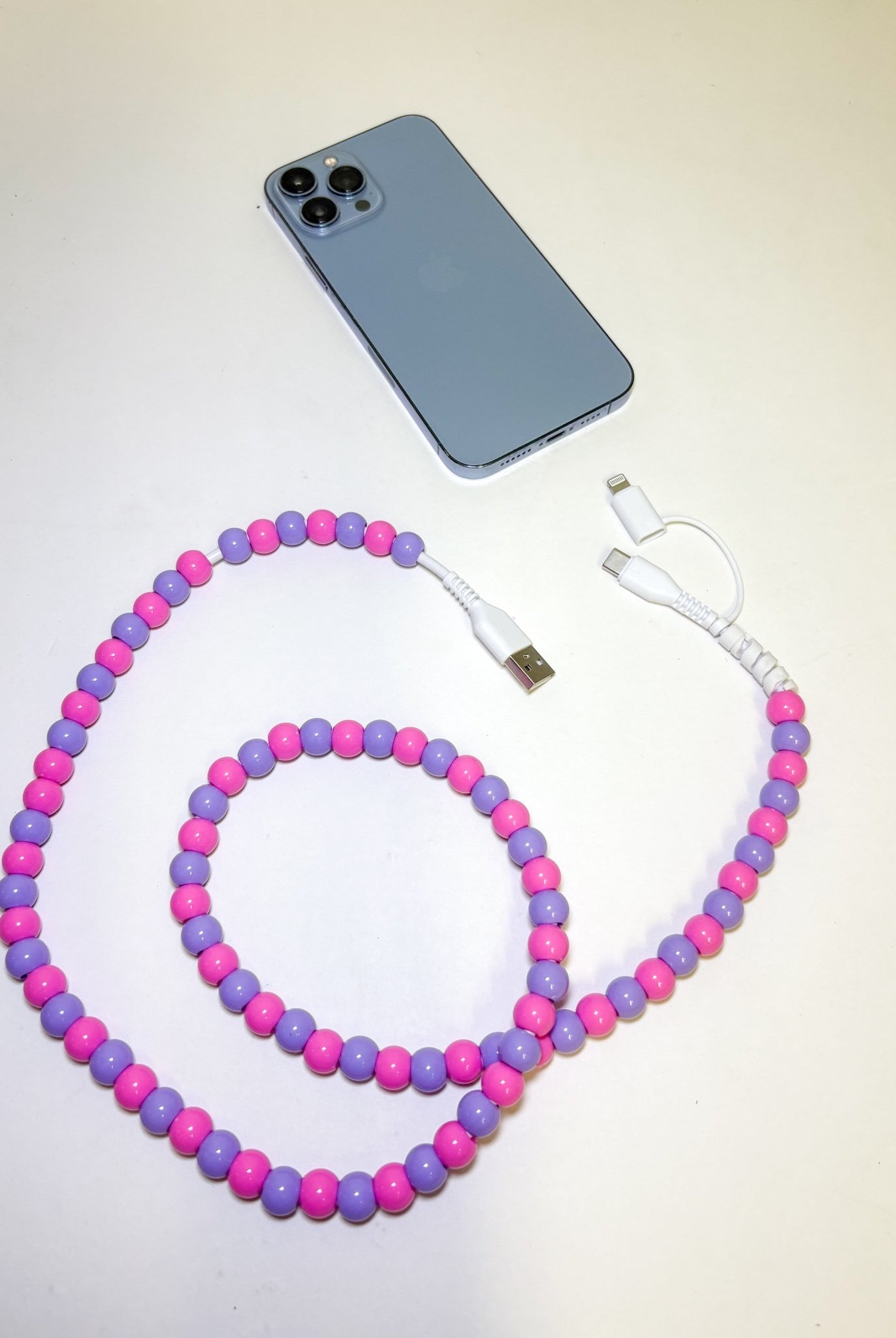 Beaded Phone Chargers - Deadwood South Boutique & Company LLC
