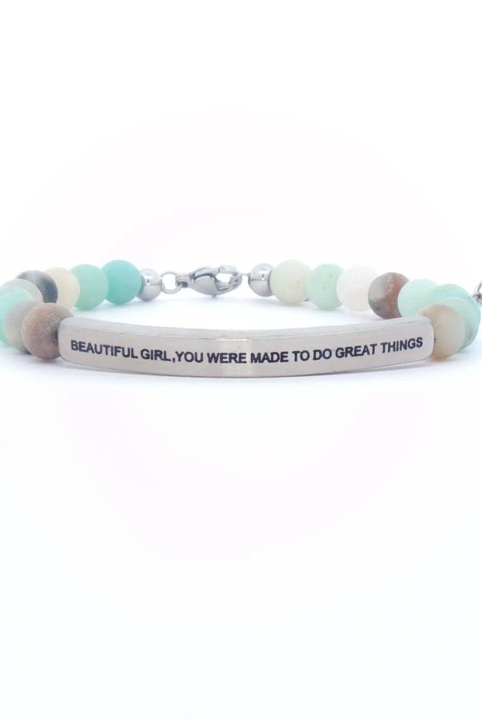 Beautiful Girl You Were Made To Do Great Things Bracelet - Deadwood South Boutique & Company LLC