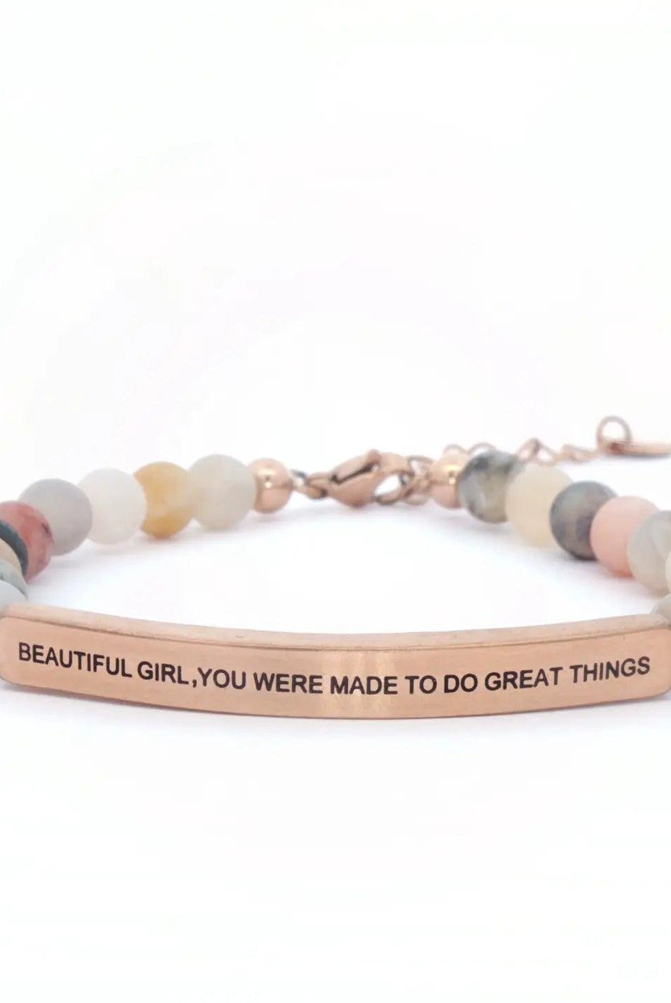 Beautiful Girl You Were Made To Do Great Things Bracelet - Deadwood South Boutique & Company LLC