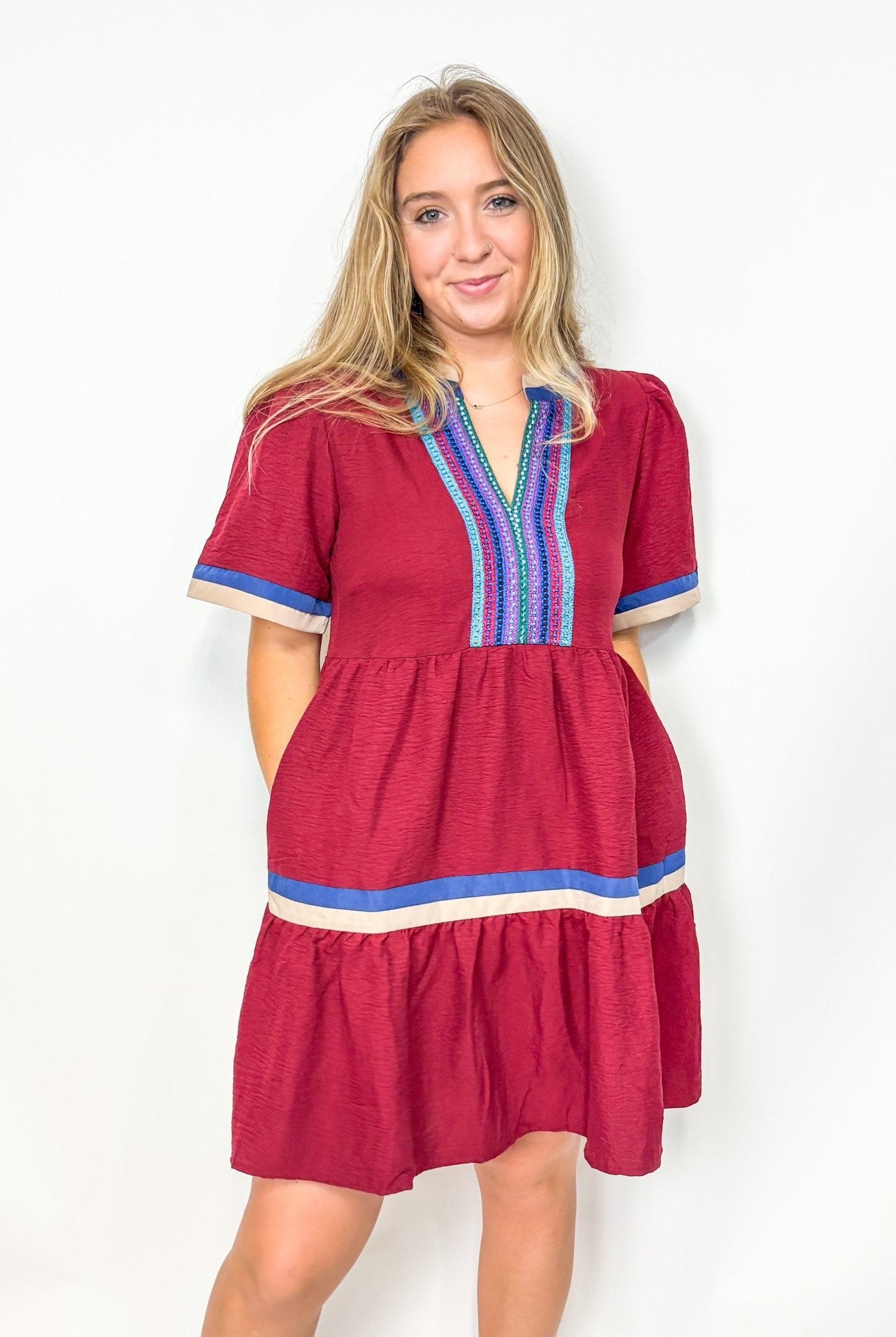 Beckett Tired Mini Dress - Deadwood South Boutique & Company LLC
