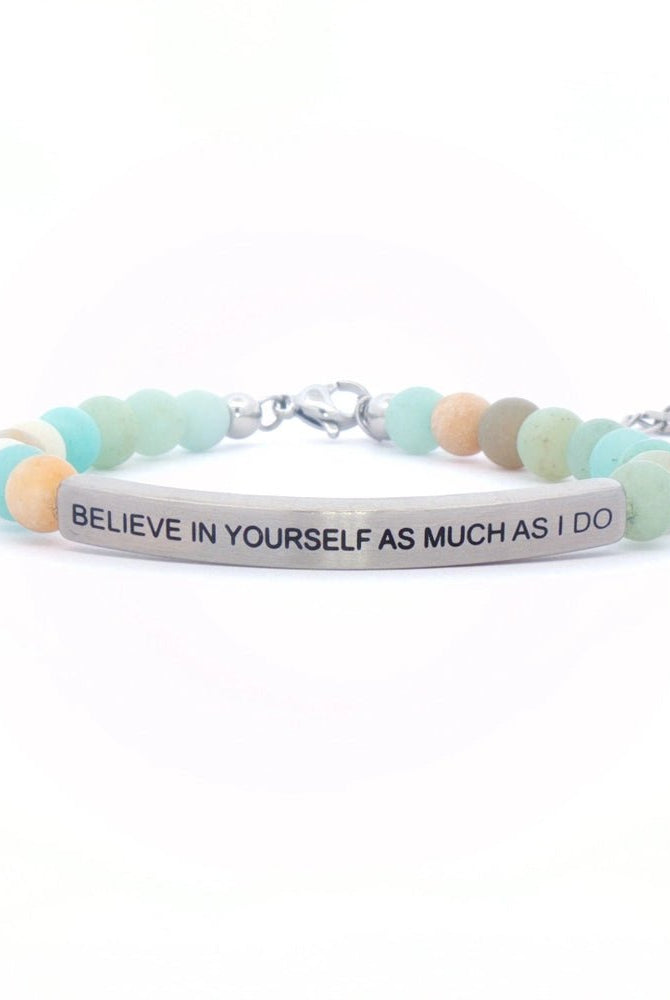 Believe in Yourself Bracelet - Deadwood South Boutique & Company LLC