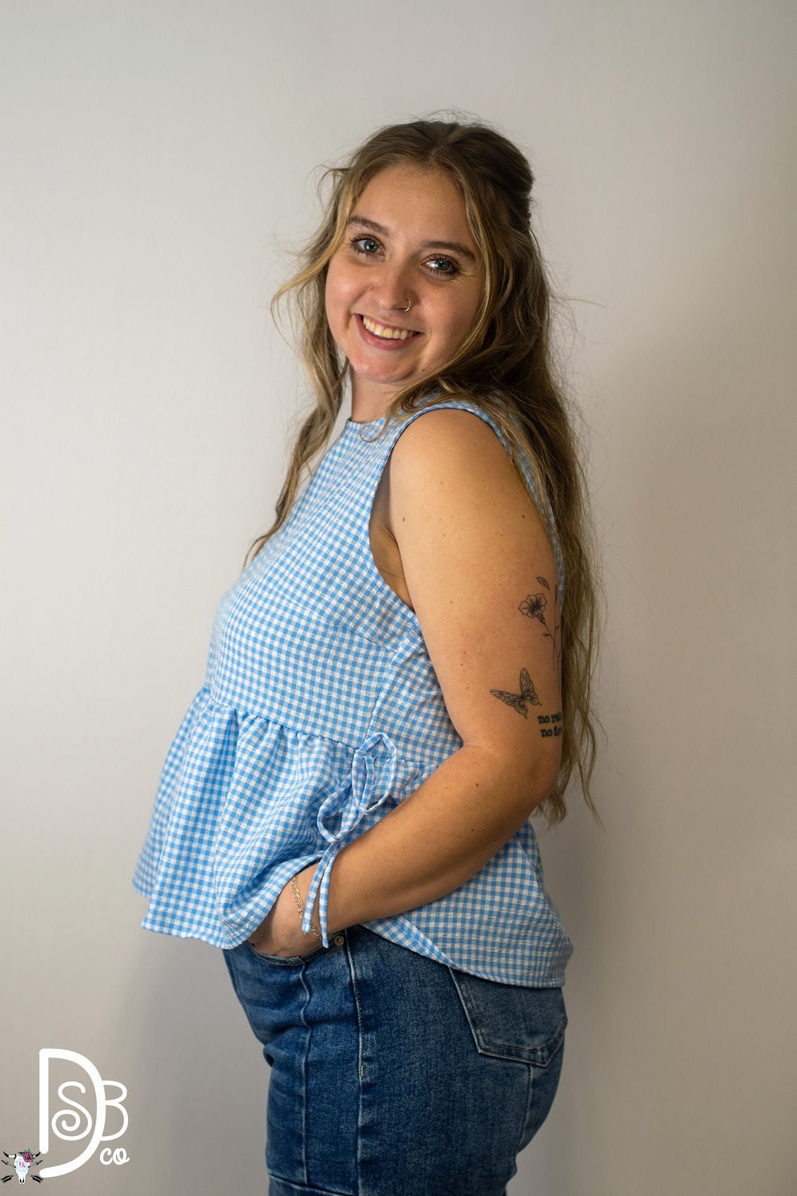 Bex Gingham Top - Deadwood South Boutique & Company LLC