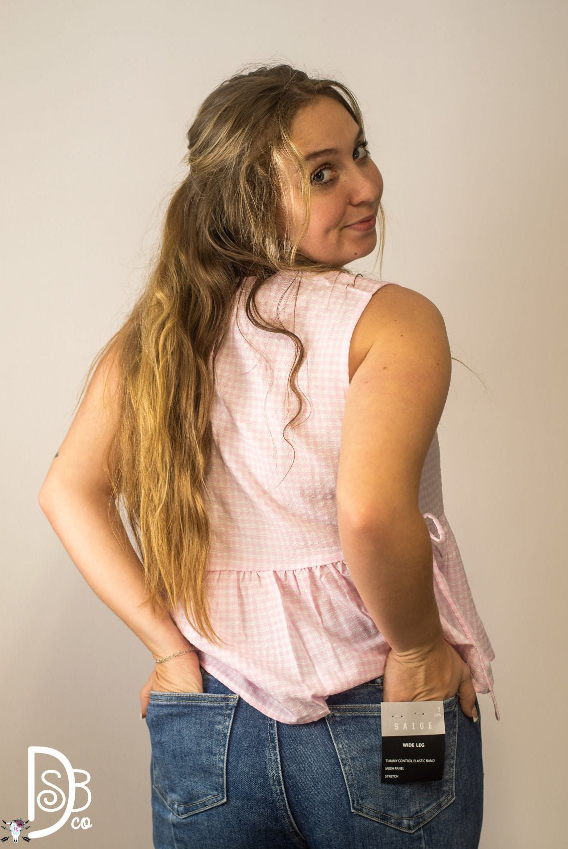Bex Gingham Top - Deadwood South Boutique & Company LLC