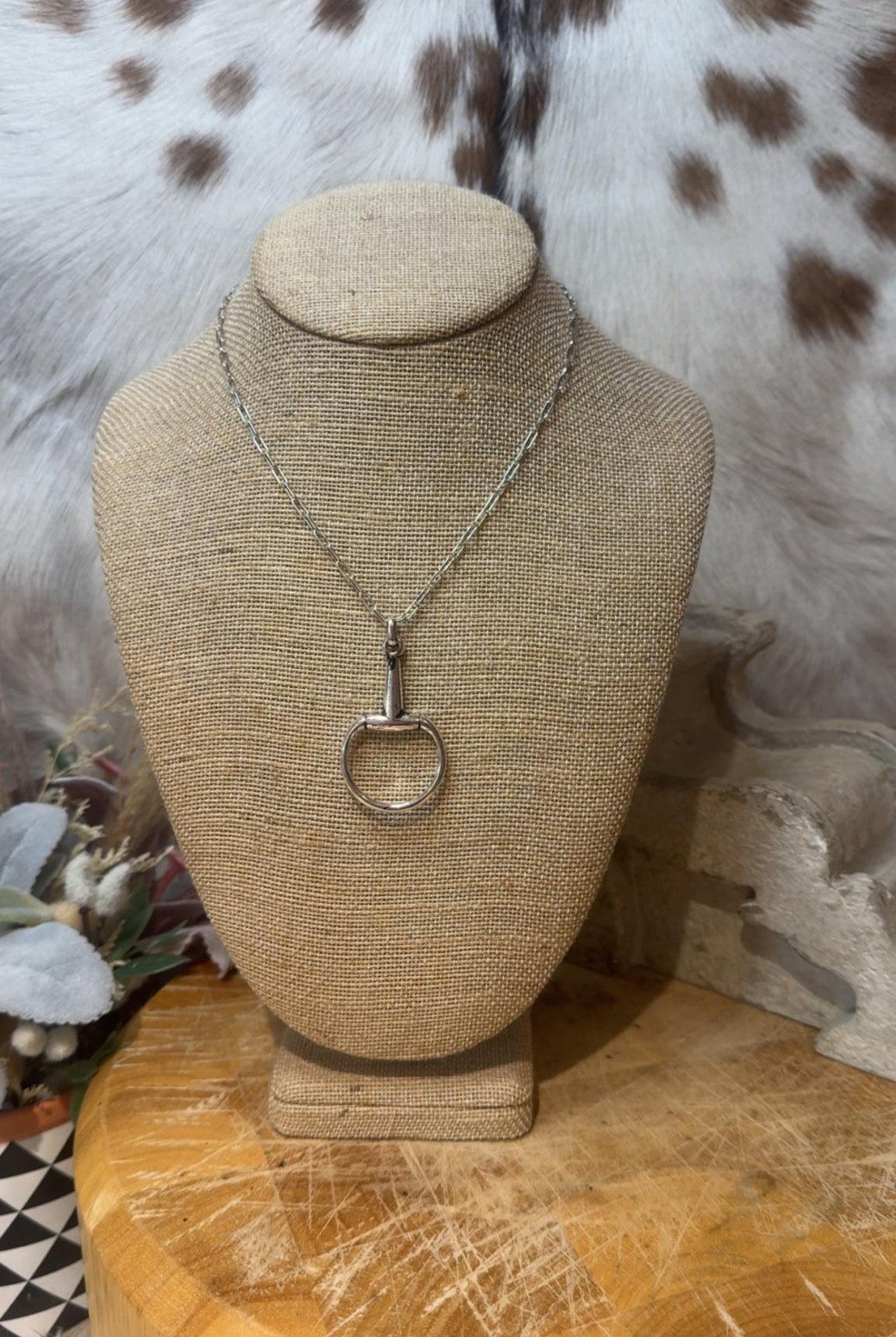 Bits of Grace Snaffle Bit Necklace - Deadwood South Boutique & Company LLC