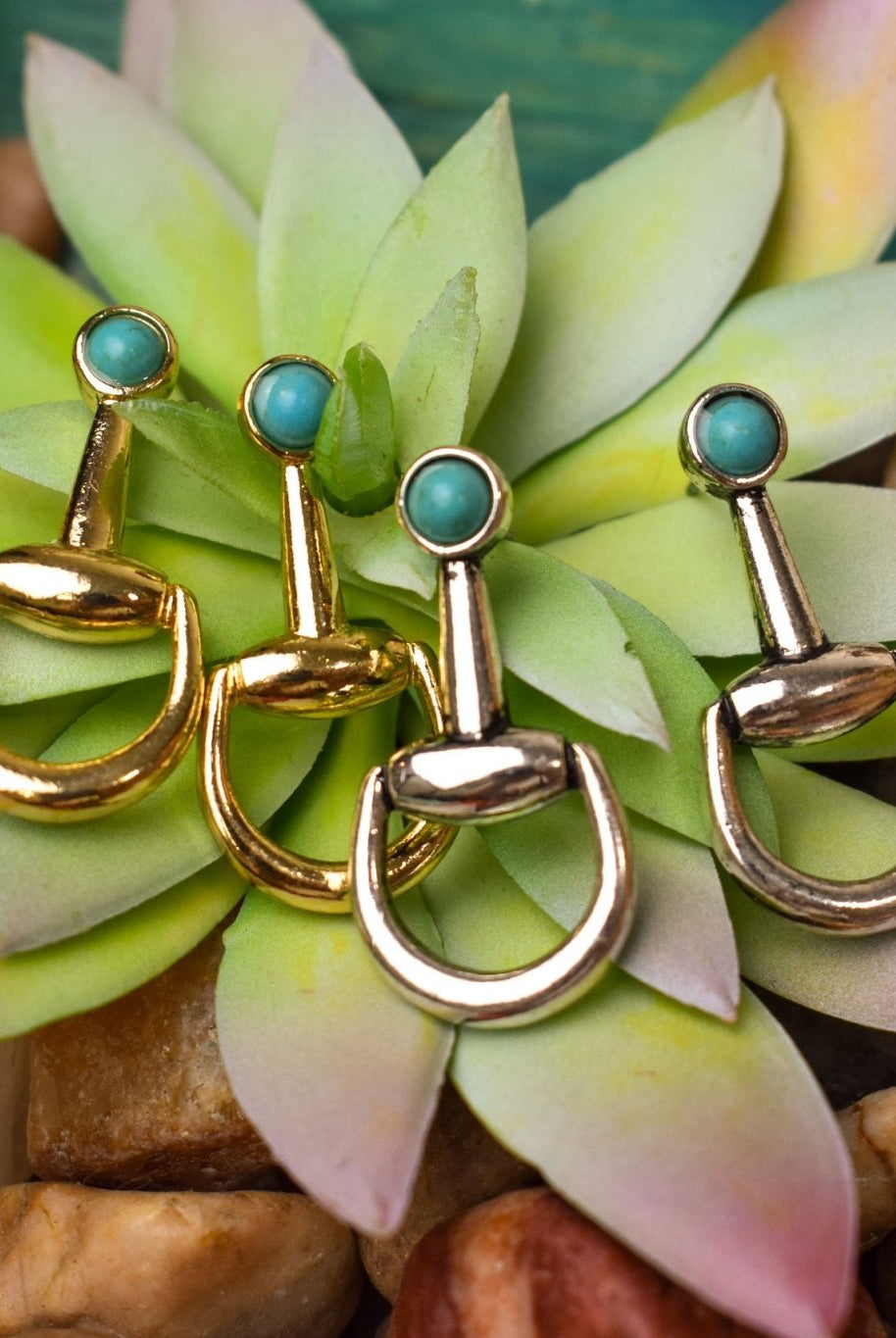 Bits of Turquoise Fashion Earrings - Deadwood South Boutique & Company LLC