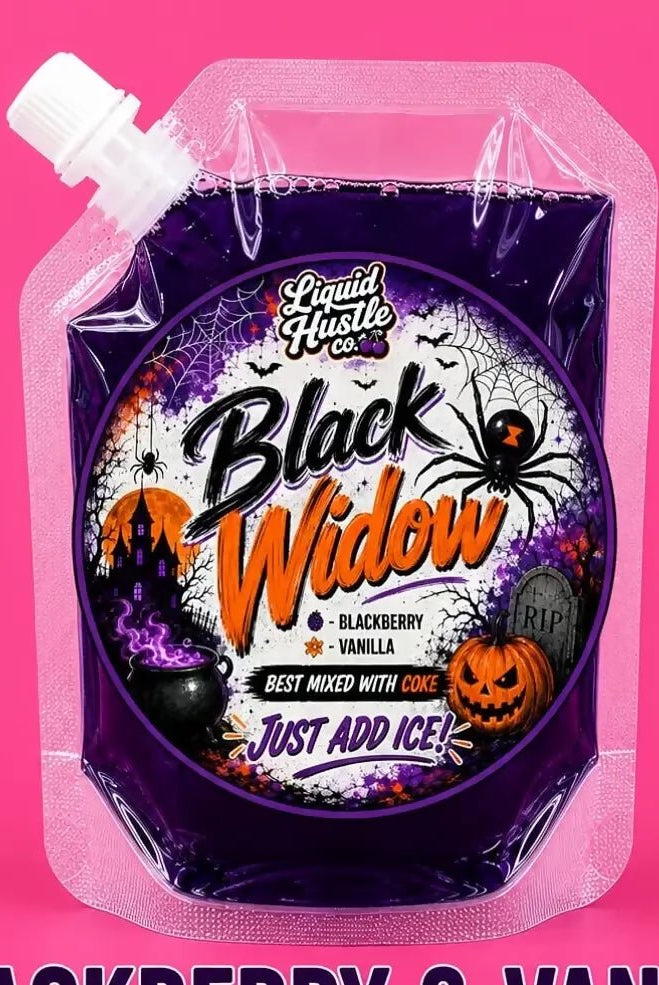 Black Widow Dirty Soda Packet - 2oz - Deadwood South Boutique & Company LLC