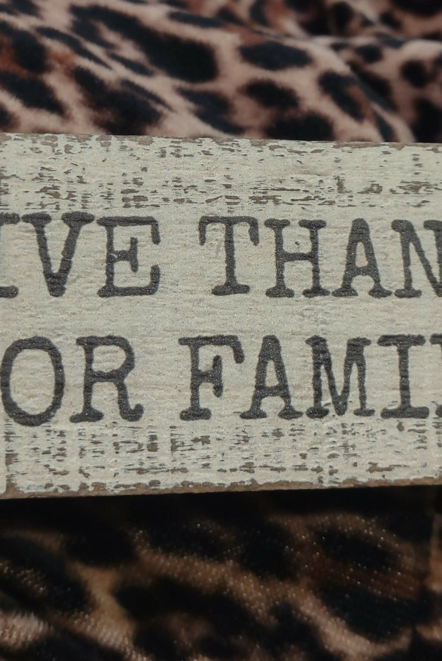 Block Sign - Give Thanks - Deadwood South Boutique & Company LLC