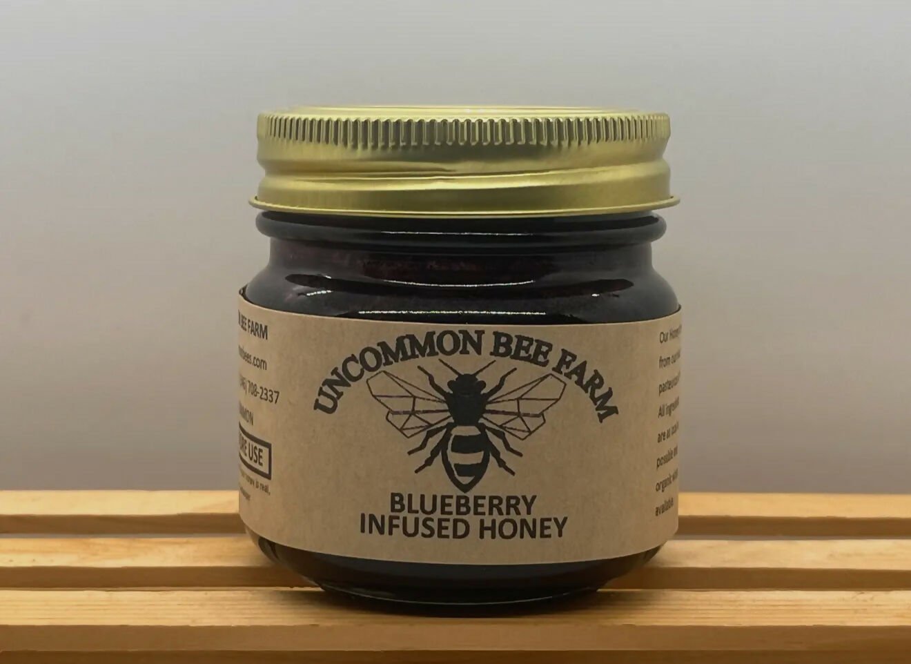 Blueberry Infused Honey 5oz - Deadwood South Boutique & Company LLC
