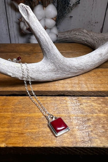 Boho Sol Red Jasper Necklace - Deadwood South Boutique & Company LLC