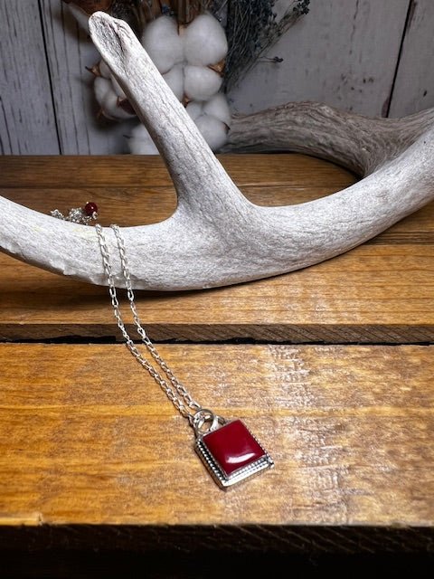 Boho Sol Red Jasper Necklace - Deadwood South Boutique & Company LLC