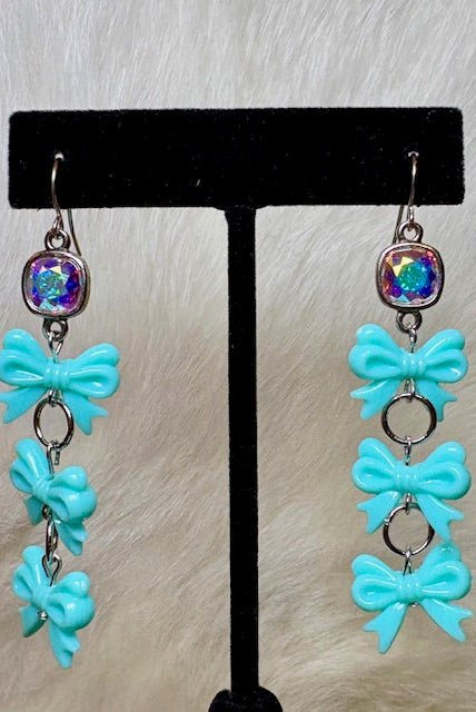 Bonnie Bow Dangle Earrings - Deadwood South Boutique & Company LLC