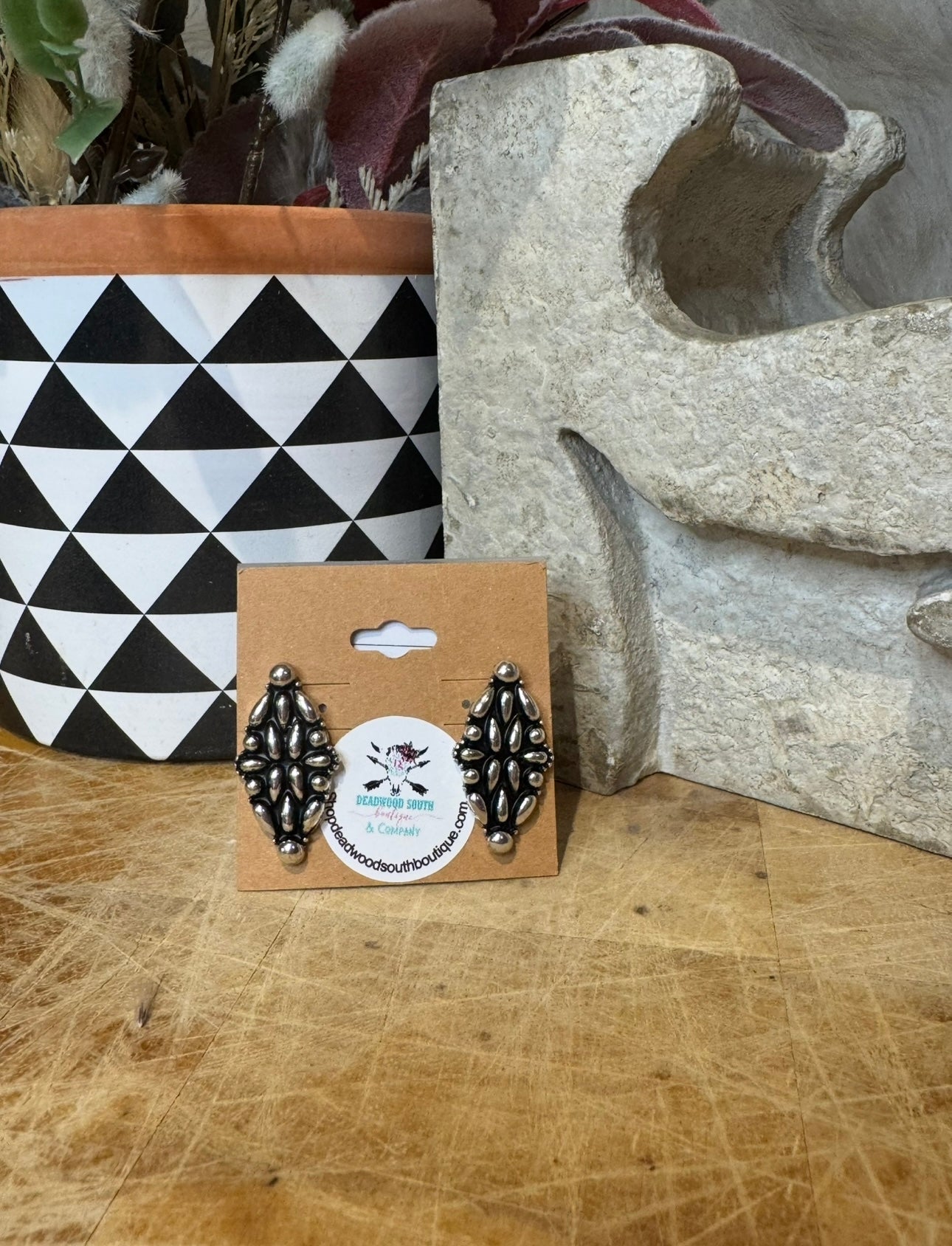 Bonnie Concho Fashion Earrings - Deadwood South Boutique & Company LLC