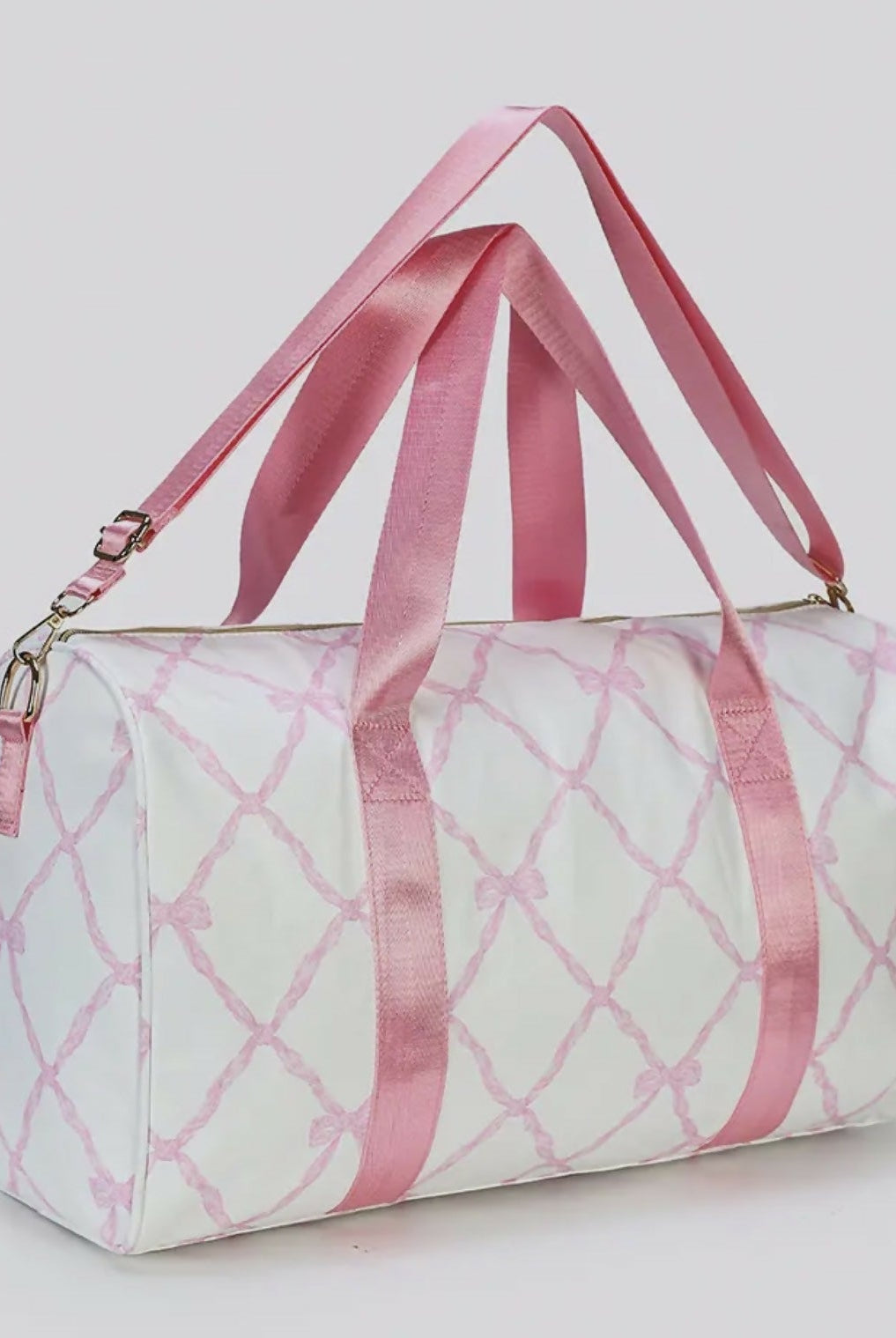 Bow Printed Duffel Bag - Deadwood South Boutique & Company LLC