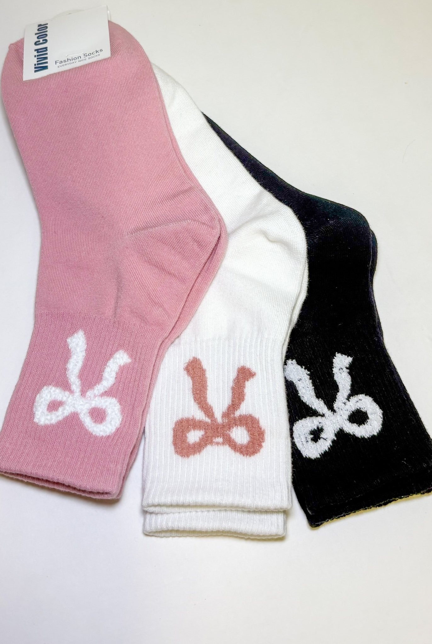 Bow Socks - Deadwood South Boutique & Company LLC