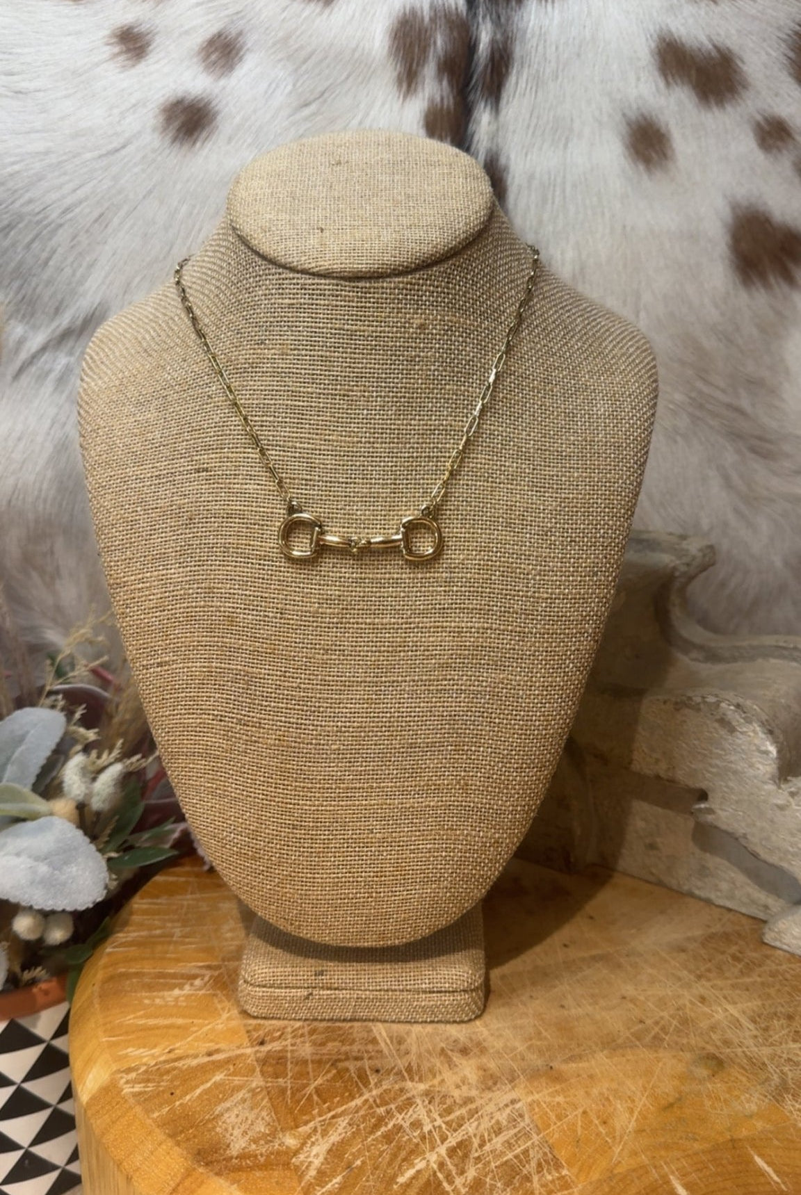 Brexin Bit Necklace - Deadwood South Boutique & Company LLC