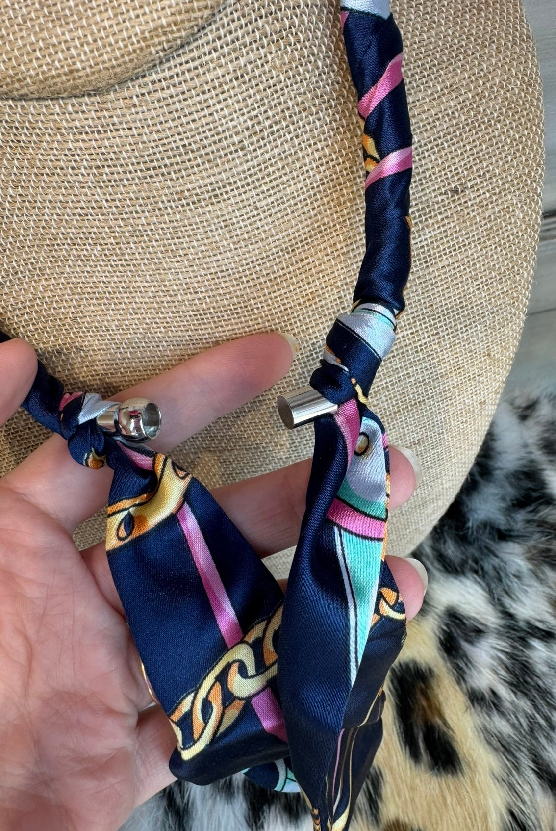 Brisby Scarf Magnetic Necklace - Deadwood South Boutique & Company LLC