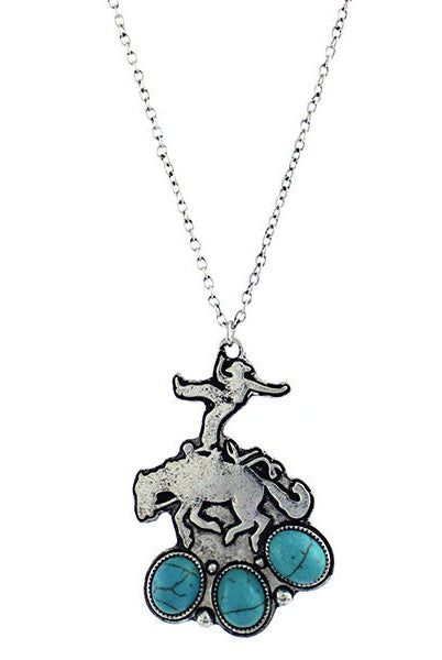 Bronc Buster Fashion Necklace - Deadwood South Boutique & Company LLC
