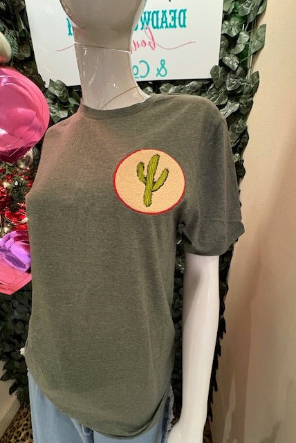 Cactus Cutie Graphic Tee - Deadwood South Boutique & Company LLC