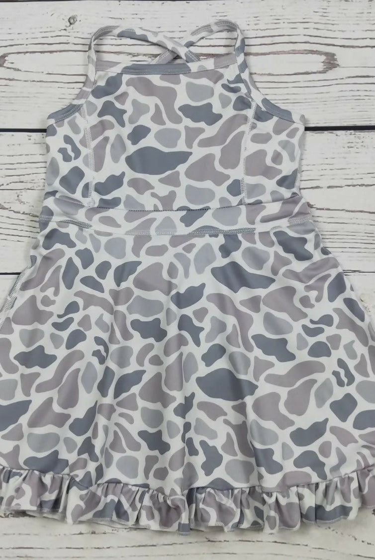 Camo Athletic Dress - Deadwood South Boutique & Company LLC