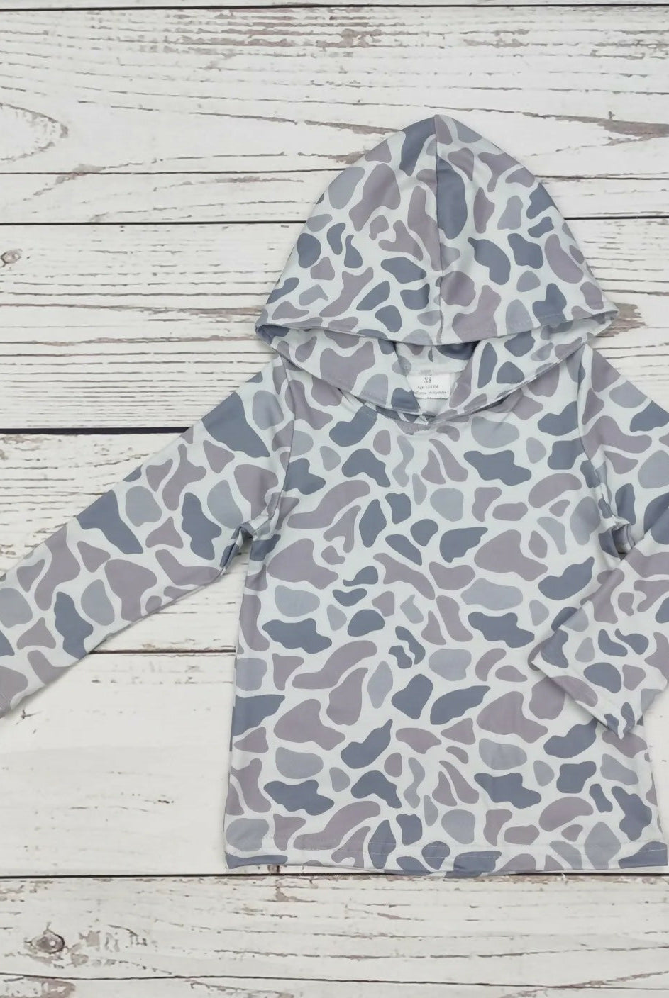 Camouflage Kids Hoodie - Deadwood South Boutique & Company LLC