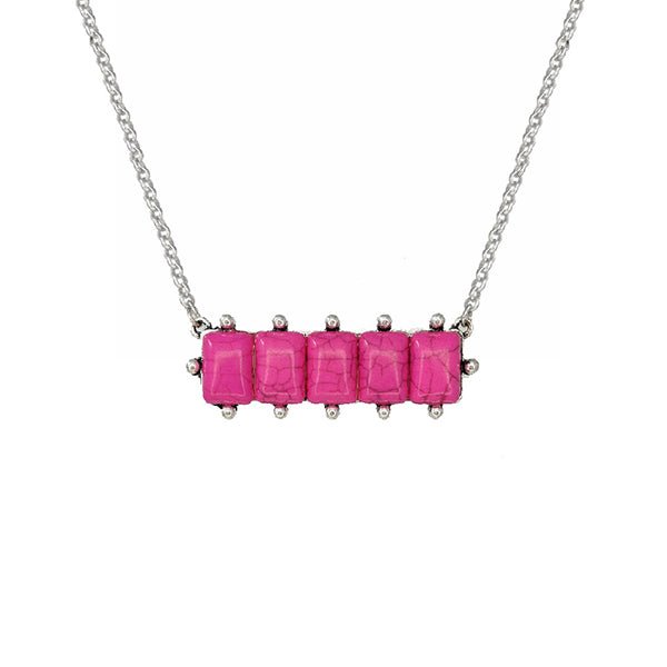 Carlee Western Bar Fashion Necklace - Deadwood South Boutique & Company LLC