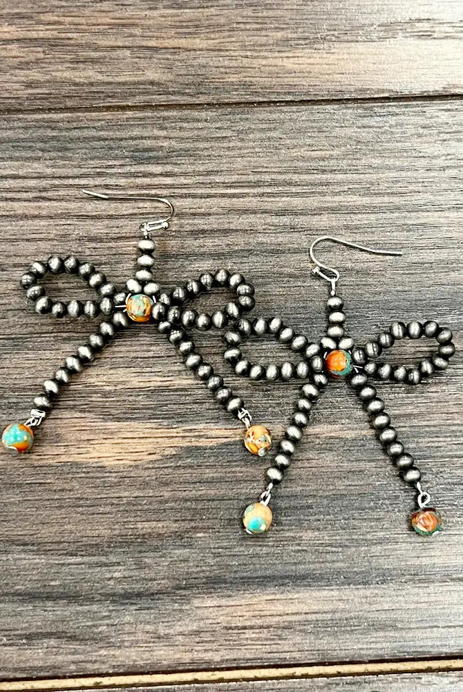 Pearly Girl Fashion Bow Earrings-Jewelry-Deadwood South Boutique & Company LLC-Deadwood South Boutique, Women's Fashion Boutique in Henderson, TX