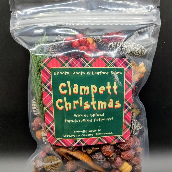 Clampett Christmas Handcrafted Potpourri - Deadwood South Boutique & Company LLC