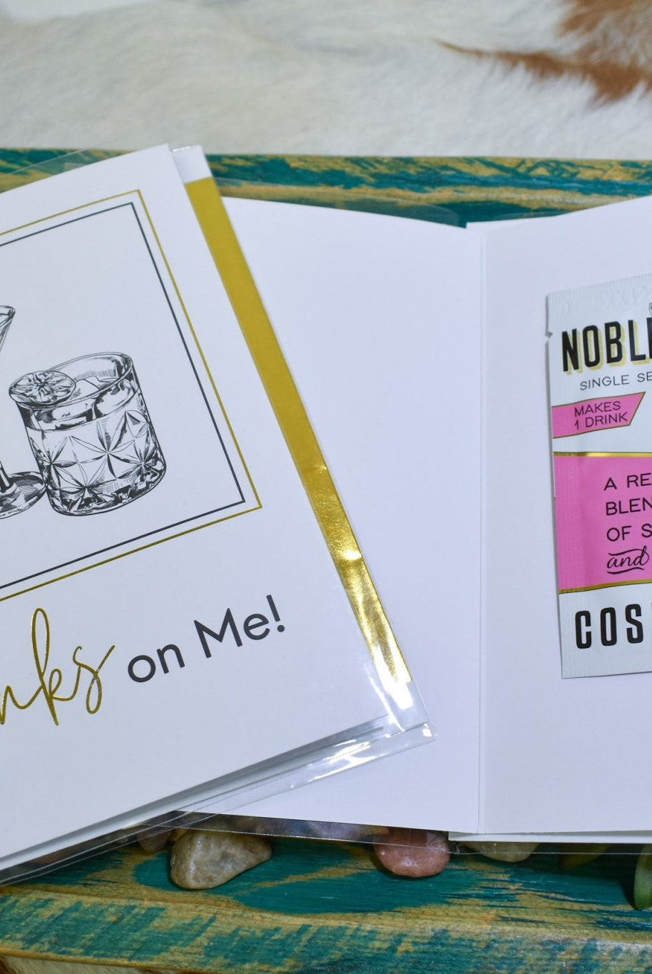 Cocktails & Cards Gift Set - Deadwood South Boutique & Company LLC