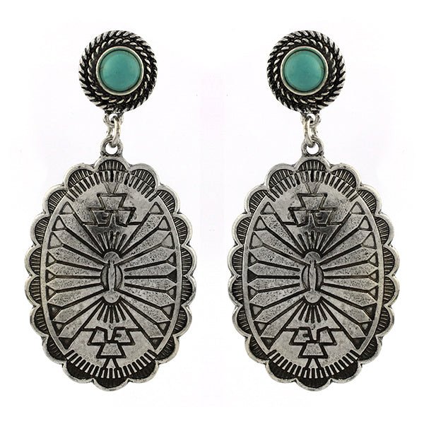 Concho in Me Fashion Earring - Deadwood South Boutique & Company LLC