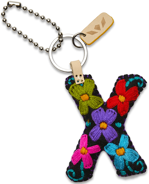 Consuela Black Felt Letter Charms - Deadwood South Boutique & Company LLC