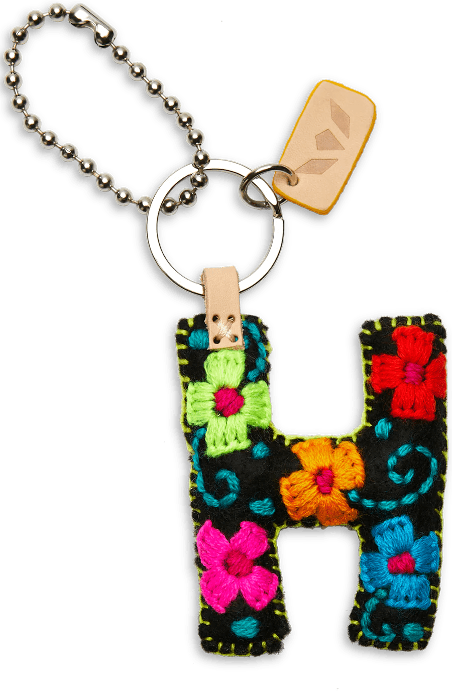 Consuela Black Felt Letter Charms - Deadwood South Boutique & Company LLC