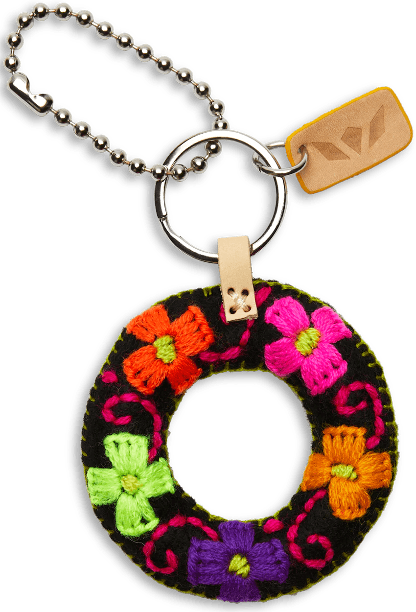 Consuela Black Felt Letter Charms - Deadwood South Boutique & Company LLC