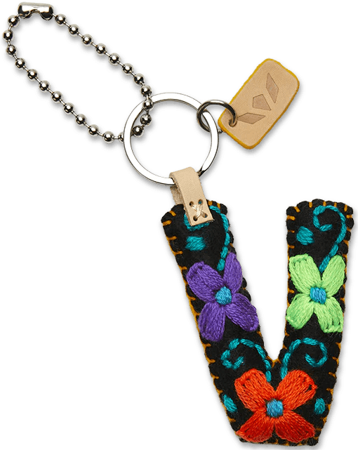 Consuela Black Felt Letter Charms - Deadwood South Boutique & Company LLC