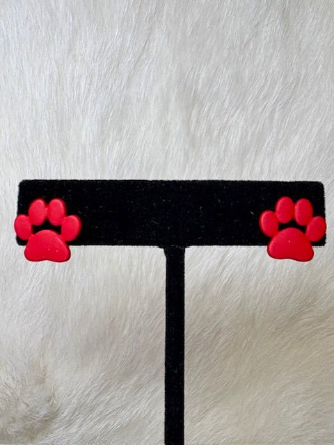 Cooper Paw Earrings - Deadwood South Boutique & Company LLC