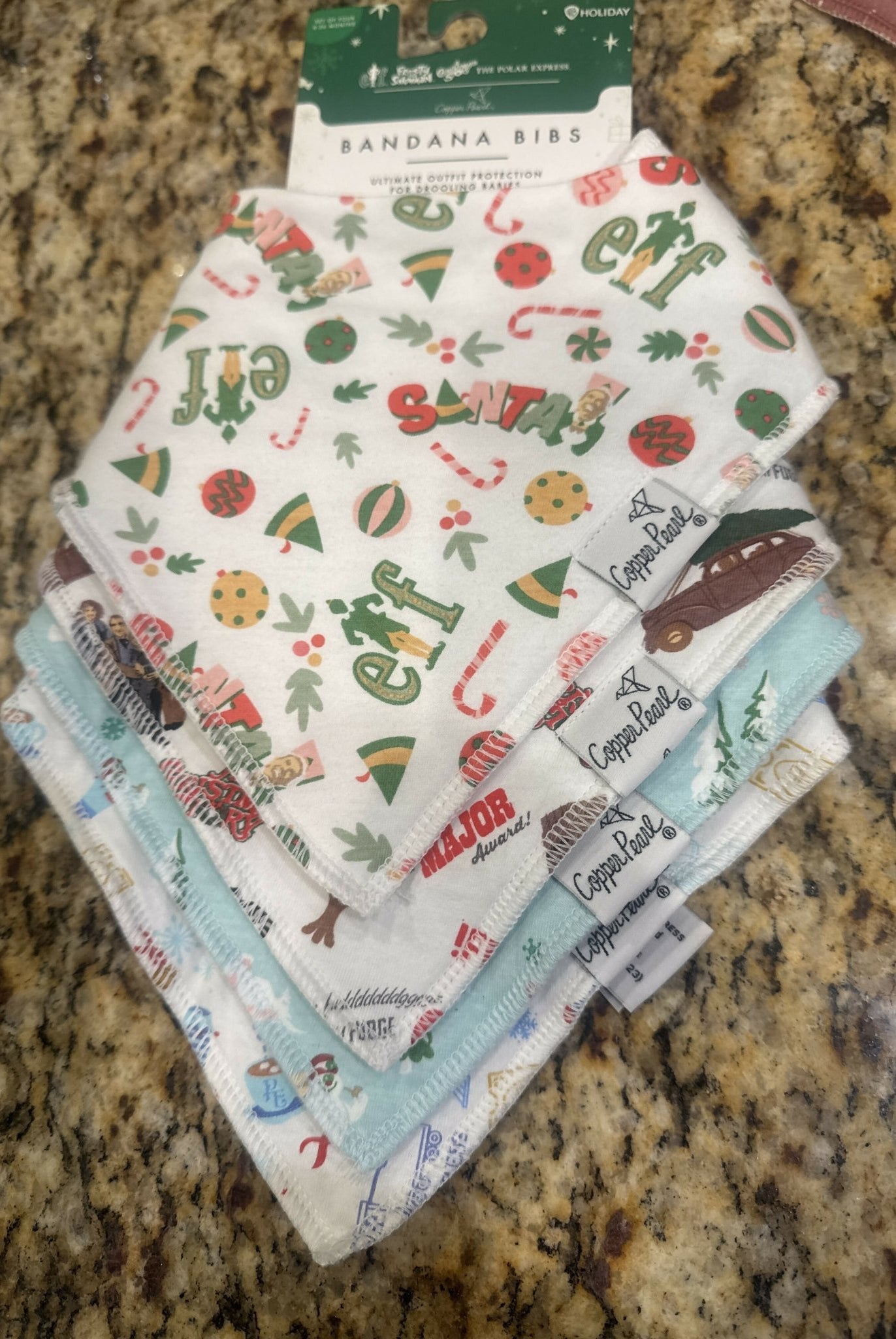 Copper Pearl Bandana Bibs 4Pack - Deadwood South Boutique & Company LLC