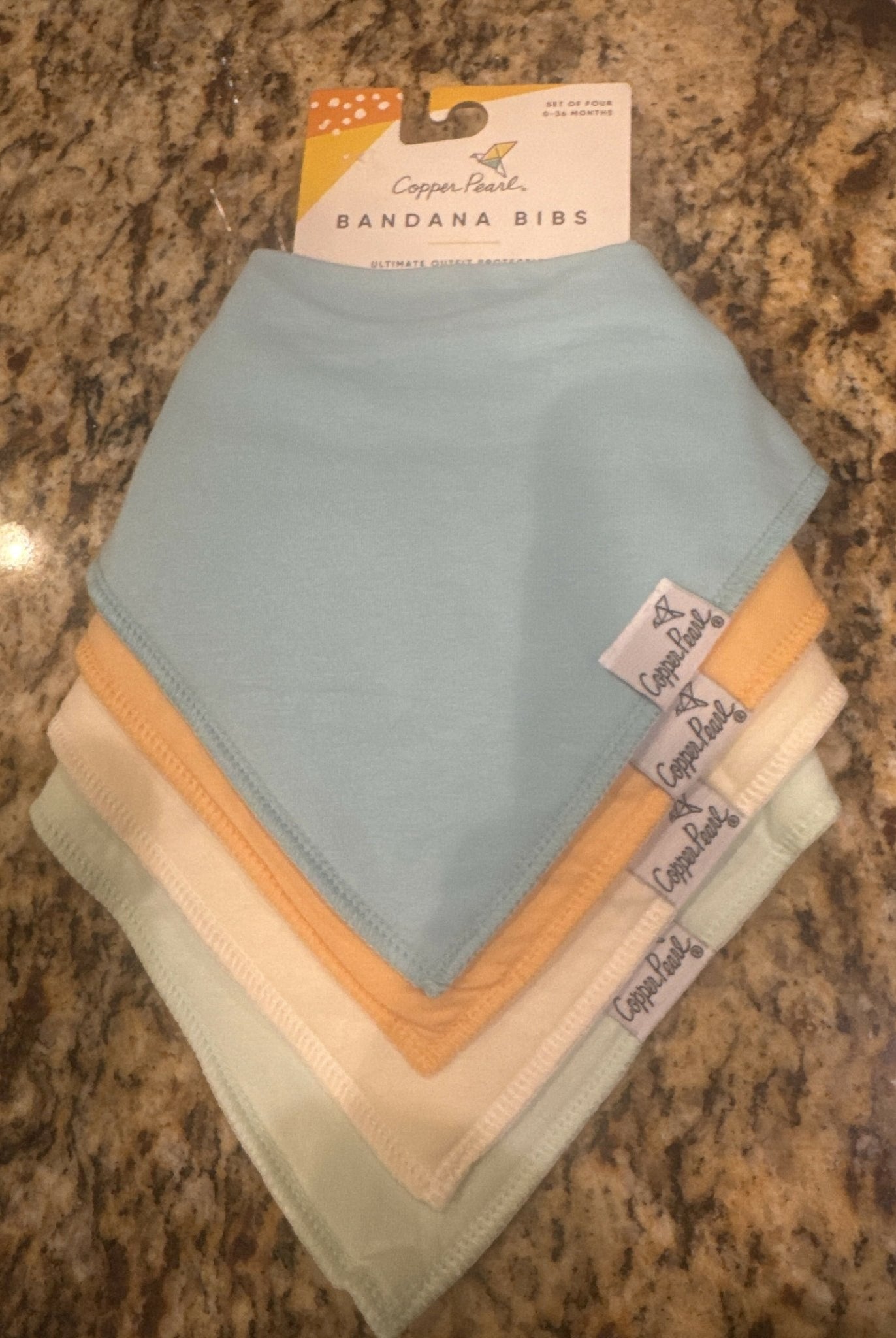 Copper Pearl Bandana Bibs 4Pack - Deadwood South Boutique & Company LLC