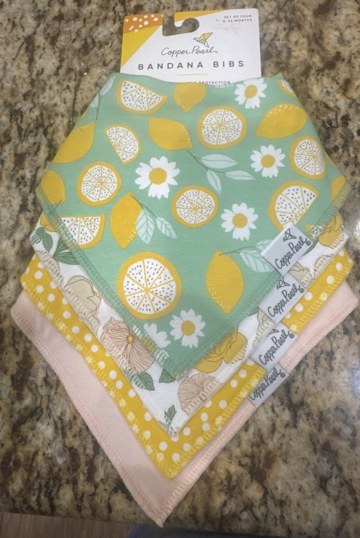 Copper Pearl Bandana Bibs 4Pack - Deadwood South Boutique & Company LLC
